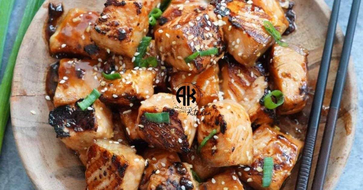 Air Fryer Salmon Bites