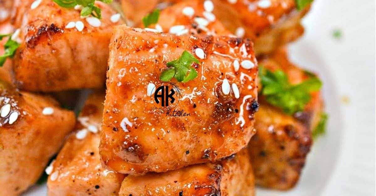 Air Fryer Salmon Bites