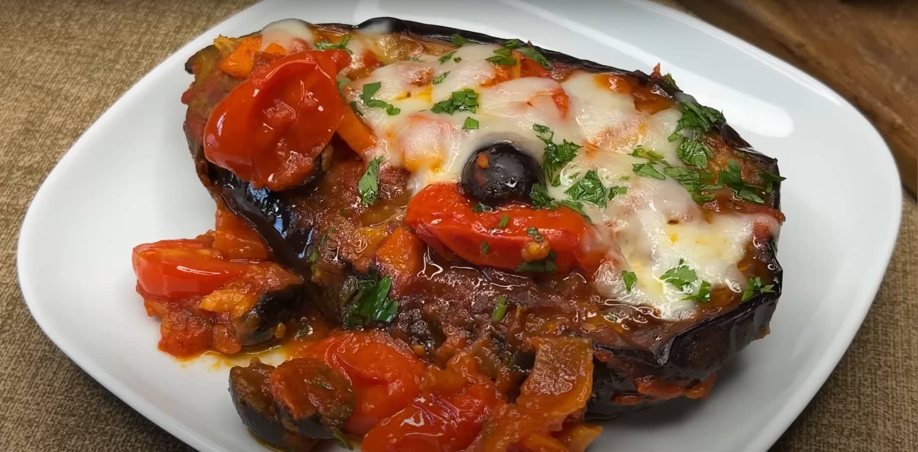 Pan-fried Eggplant With Tomato Sauce Recipe
