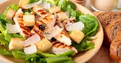 Air Fryer Chicken Caesar Salad