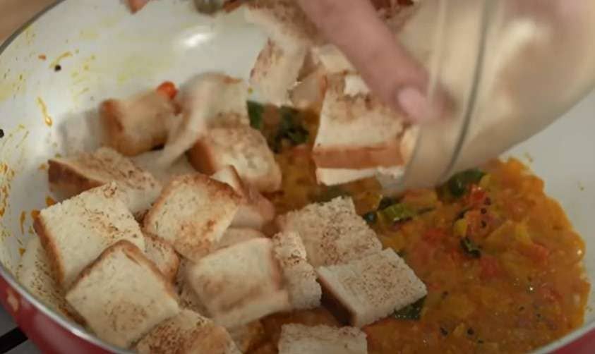 Best Bread Upma Recipe